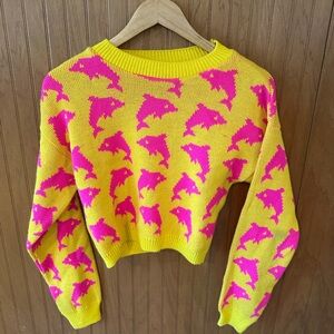 ASOS dolphin cropped sweater
